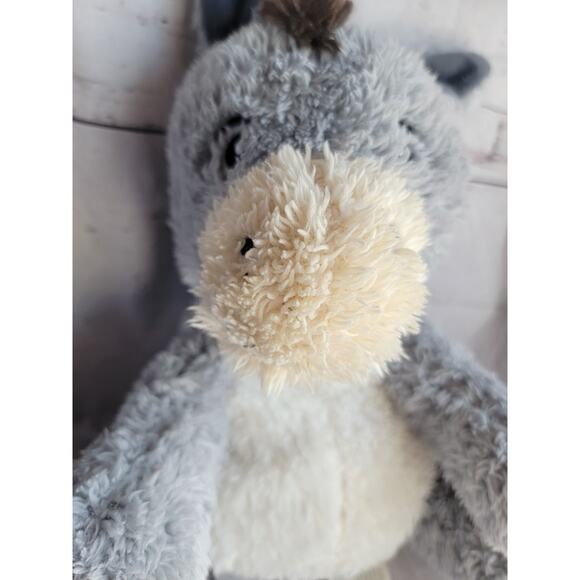 Kohls Cares 'Goodnight Little One' Gray Donkey Soft Plush Stuffed Animal Toy 12" - Picture 2 of 7